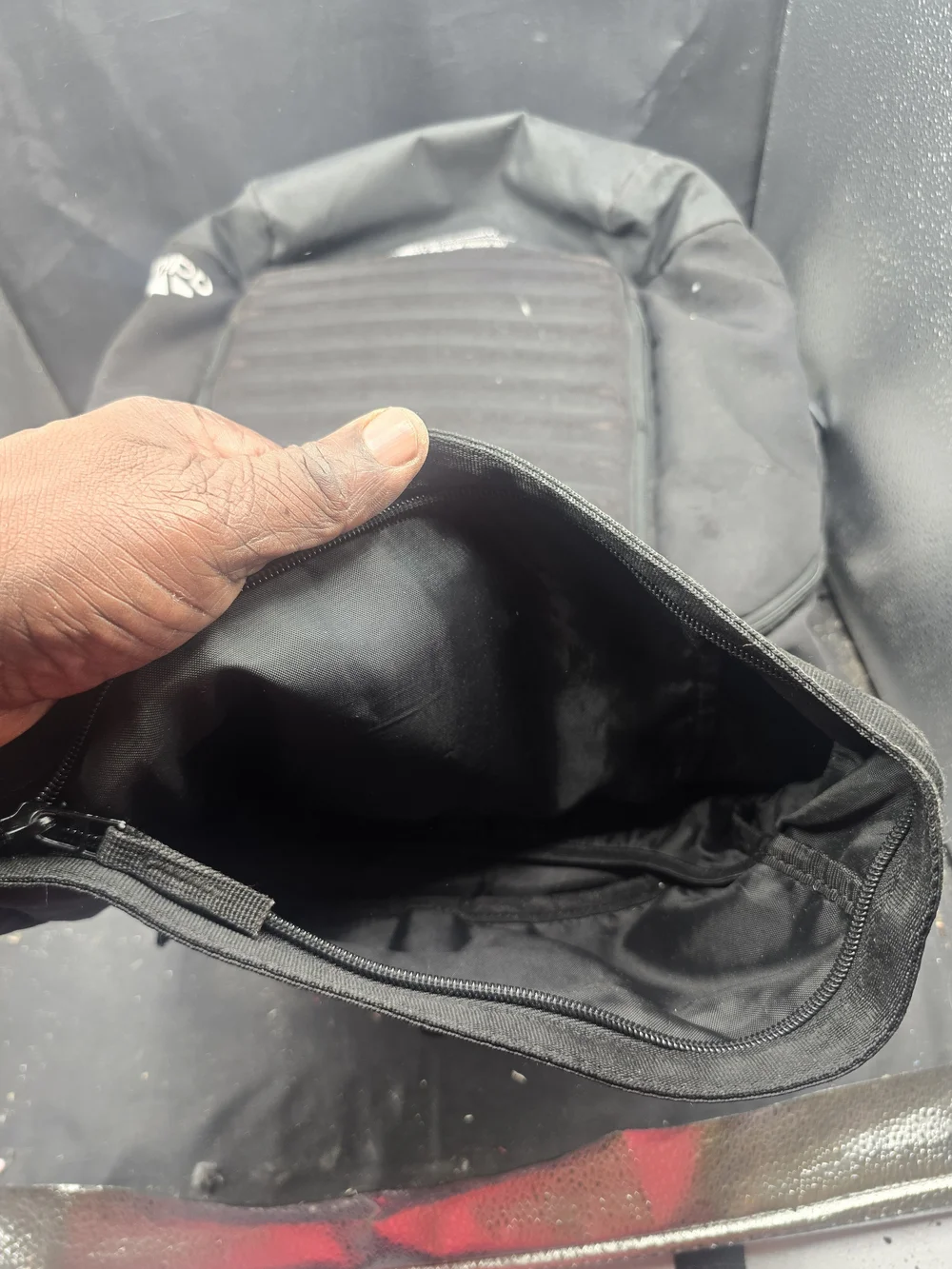 adidas Black Men's Padded-Front Backpack